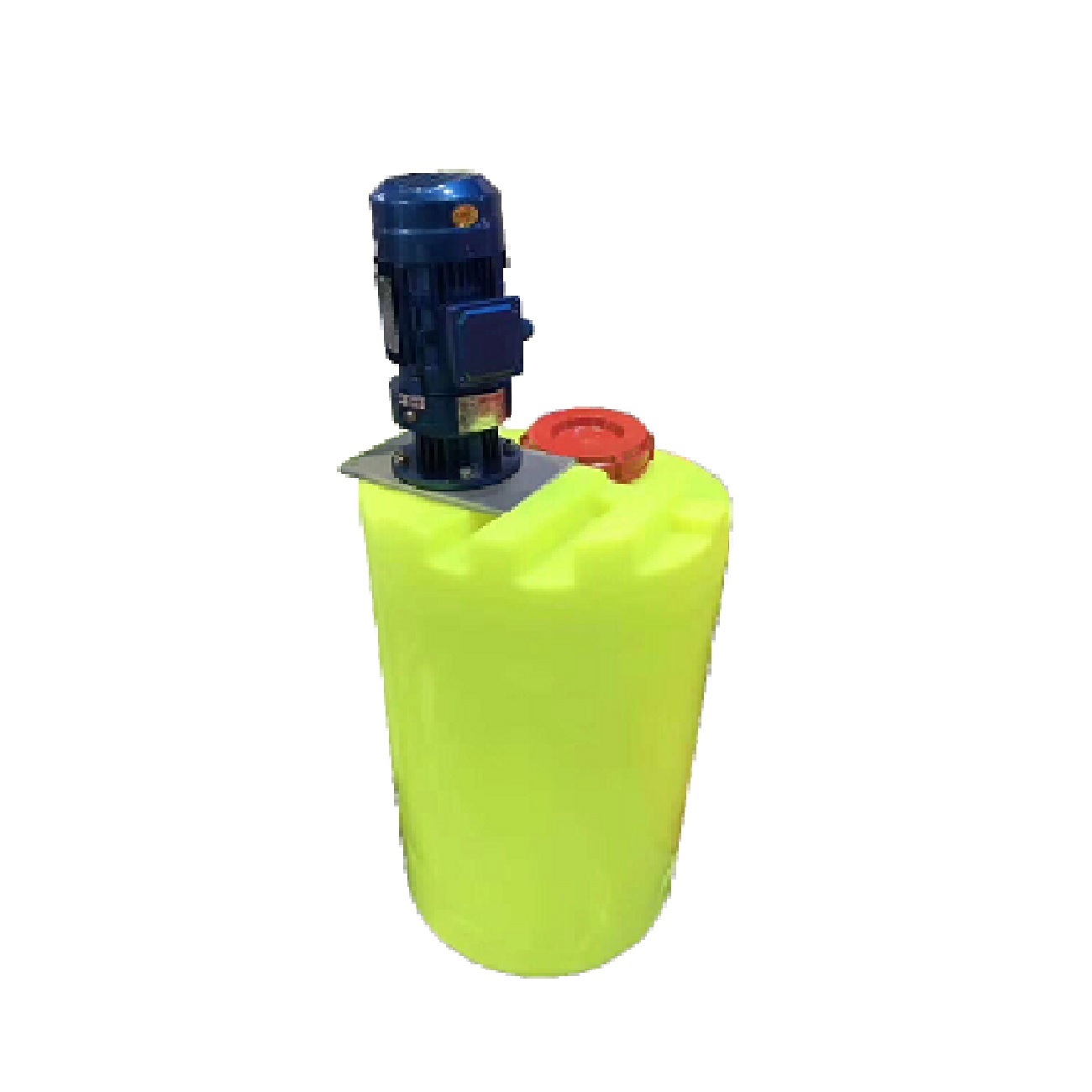 Yellow dosing water tank