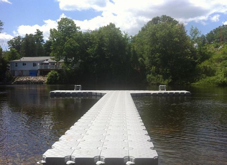 Floating Dock Plain Paltform For Walk On Water