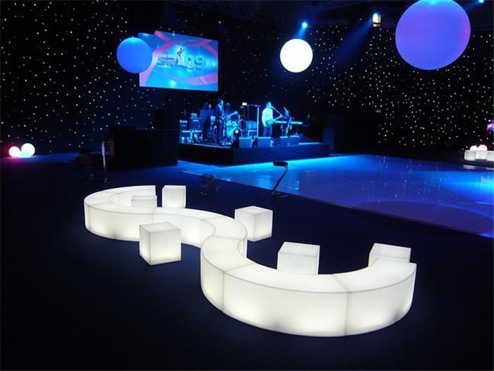 Led Cube Chair