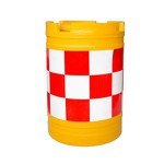 Red Cylinder Street highway Barricade
