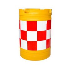 Red Cylinder Street highway Barricade