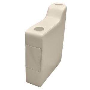 Comfortable Matched Pontoon Seating Roto Mold Plastic Frame Right Left Pontoon Boat Seat Arm and Armrest on Boat