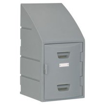 Plastic Storage Lockers In Gym