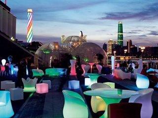 Plastic Waterproof LED Table Furniture